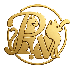 Pet Vibes gold logo