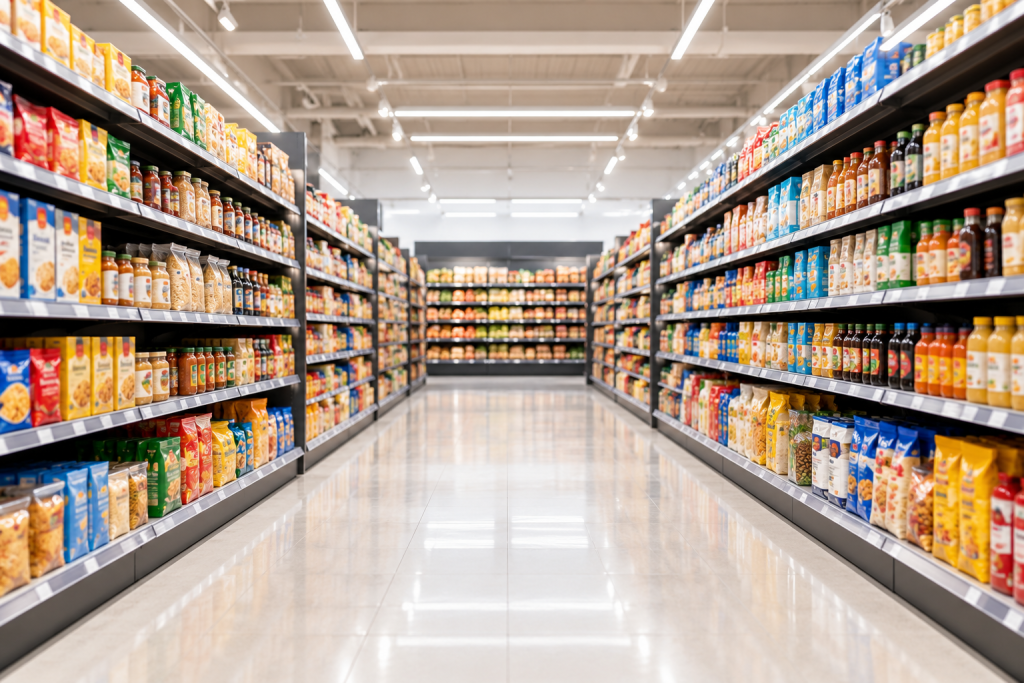 Illustration: supermarket