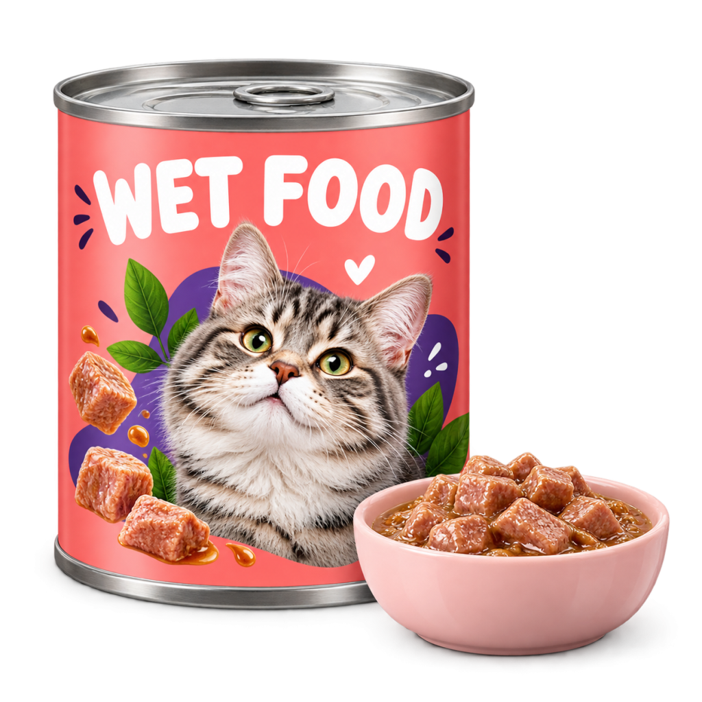 Illustration: wet food